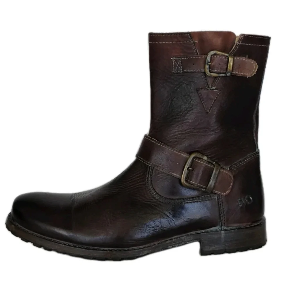 Bed Stu Ashton Men's Leather Boots Size 9.5